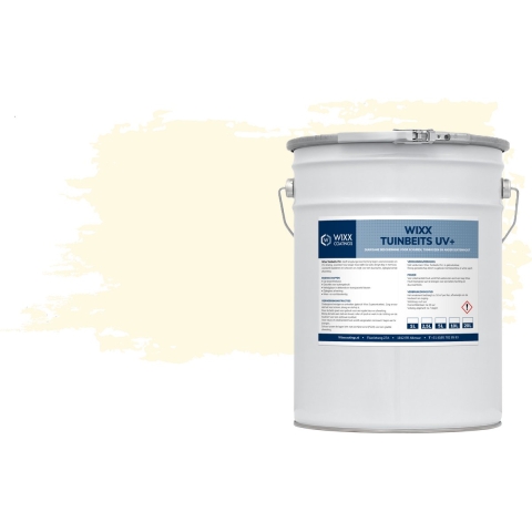 Wixx Tuinbeits UV+ RAL 1015 | Ivoorwit 10L