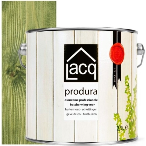 Lacq Produra Buitenbeits Transparant Olive 2.5L