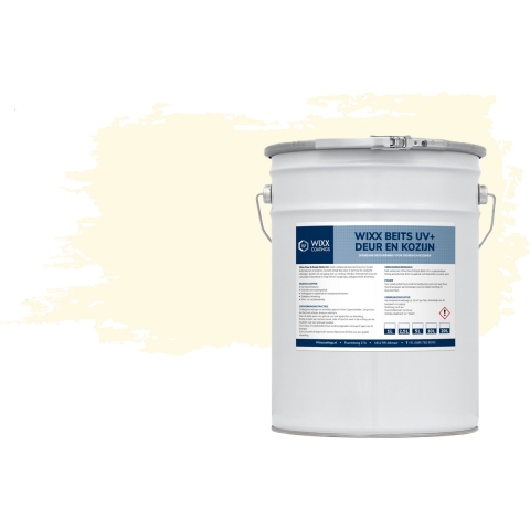 Wixx Deur en Kozijn Beits UV+ RAL 1015 | Ivoorwit 2.5L