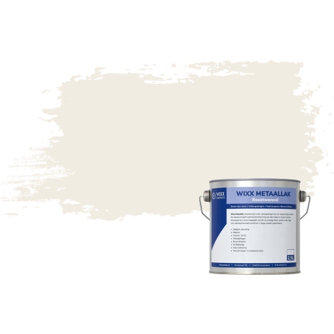 Wixx Aqua Metaallak Roestwerend RAL 9010 | Zuiver Wit 20L