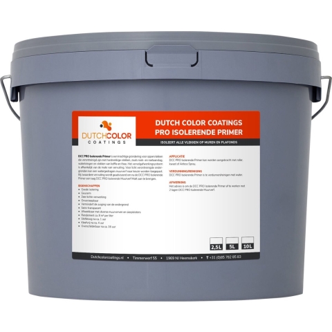 DCC PRO Isolerende Primer RAL 9010 | Zuiver Wit 2.5L