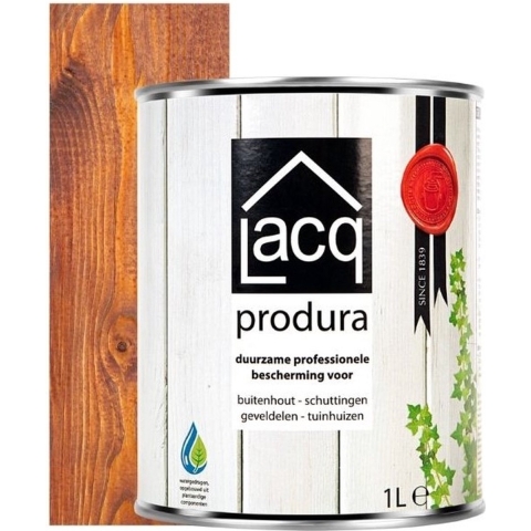 Lacq Produra Buitenbeits Transparant Teak 1L
