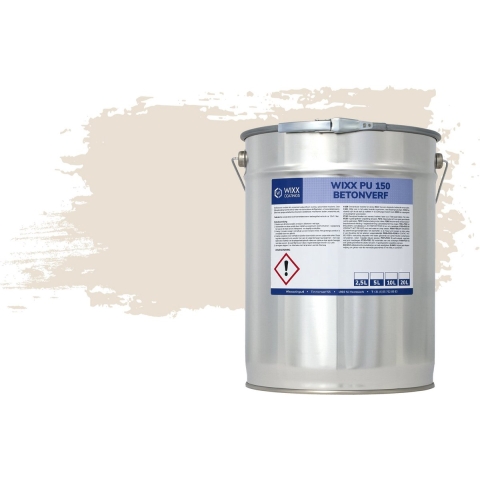 Wixx PU 150 Betonverf RAL 9001 | Crèmewit 10L