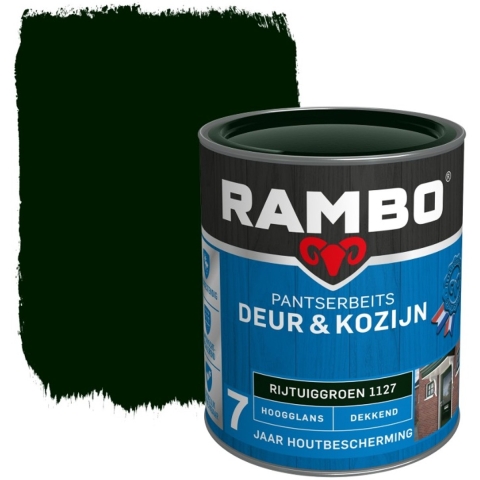Rambo Pantserbeits Deur&Kozijn Dekkend Rijtuigengroen | L2.10.12 2.25L