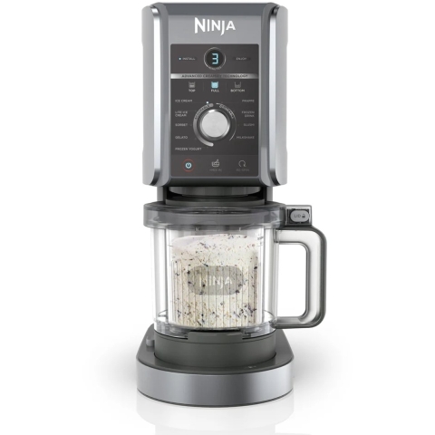 Ninja Creami Deluxe NC502EU - IJsmachine - 800W - Grijs