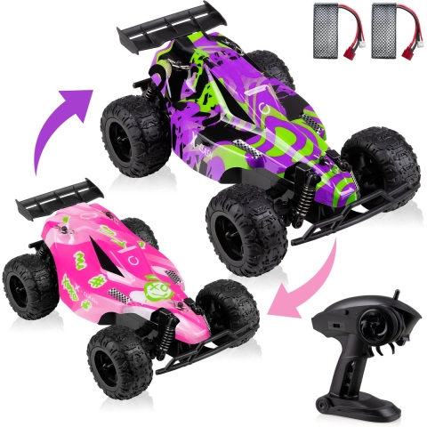 Overmax X-Clash - Bestuurbare Auto - 20 km/h - Bereik 100m - 2 accu’s - Offroad RC Auto