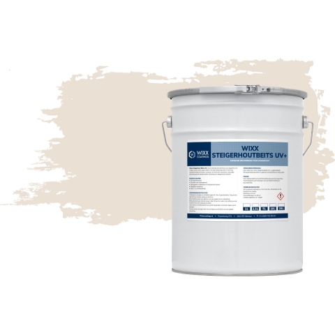 Wixx Steigerhoutbeits UV+ RAL 9001 | Crèmewit 2.5L
