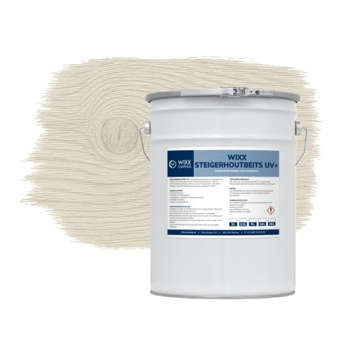 Wixx Steigerhoutbeits UV+ Vergrijsd Wit 2.5L
