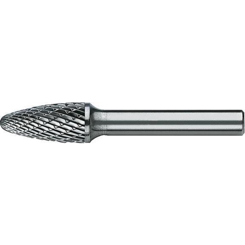 PFERD TOOLS 21117787 Freesstift Ronde boog Lengte 60 mm Afmeting, Ø 10 mm Werklengte 20 mm Schachtdiameter 6 mm