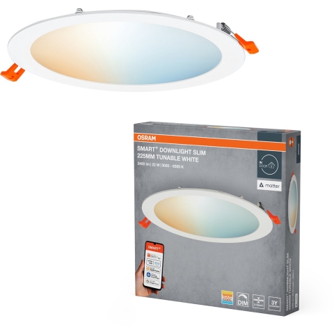 OSRAM Smart+ Inbouwlamp 22 W Warmwit, Daglichtwit