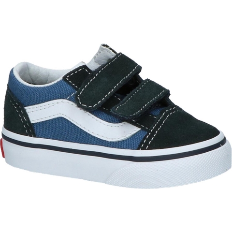 Vans Schoenen - Old Skool - Navy m. Klittenband - Vans - 25,5 - Schoenen