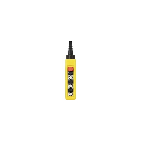 TRU COMPONENTS TC-13599180 TC-A6713 Hangknop Met NOT-AUS schakelaar 1 stuk(s)