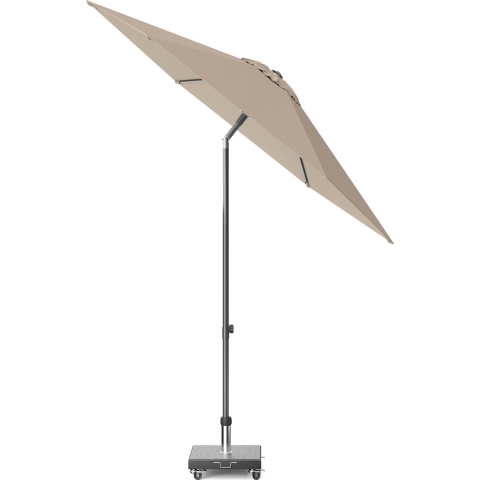 Stokparasol Lisboa dia. 2,5 m taupe Platinum - Platinum
