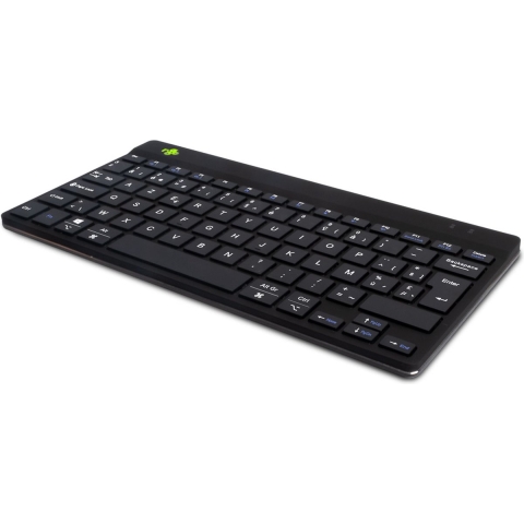 R-Go Tools Compact Break toetsenbord Draadloos Zwart Azerty Belgisch