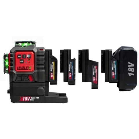 Levelfix X18V-DW 18V Batterij Adapter Voor DeWALT