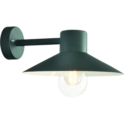 Norlys - Lund Buiten Wandlamp Zwart
