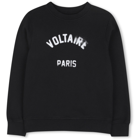 Zadig & Voltaire Sweatshirt - Zwart - Zadig & Voltaire - 12 jaar (152) - Sweatshirt