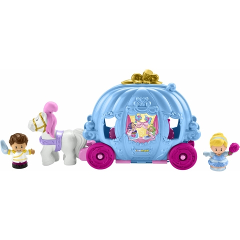 Fisher Price Disney Princess Little People Carriage Playset