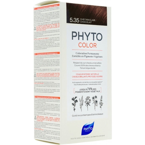 Phytocolor 5.35 Licht Chocoladekastanje | 1 stuk