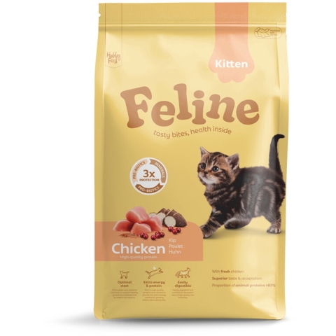 HobbyFirst Feline Kattenvoer Droog Kitten 4,5 kg