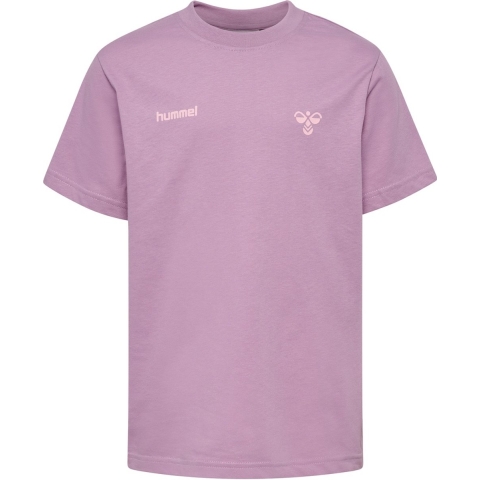 Hummel T-Shirt - hmlJR Grafisch - Lavender Mist - Hummel - 11-12 jaar (146-152) - T-Shirts