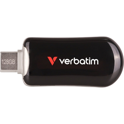 Verbatim Plectra Black 128GB USB-C Flash