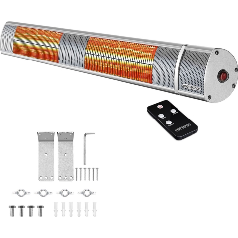 Terrasverwarmer MZH3000 Zilver 3000W