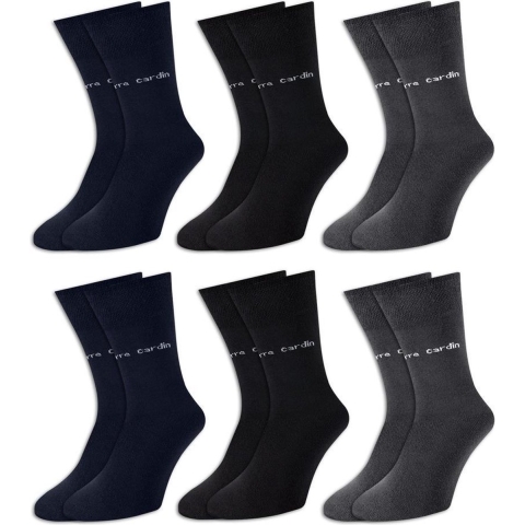 Pierre Cardin Sokken 6 paar Donker maat 43-46