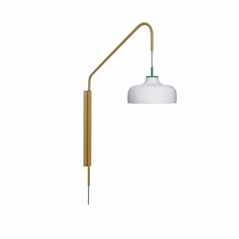Hübsch - Current Wandlamp Green/Khaki