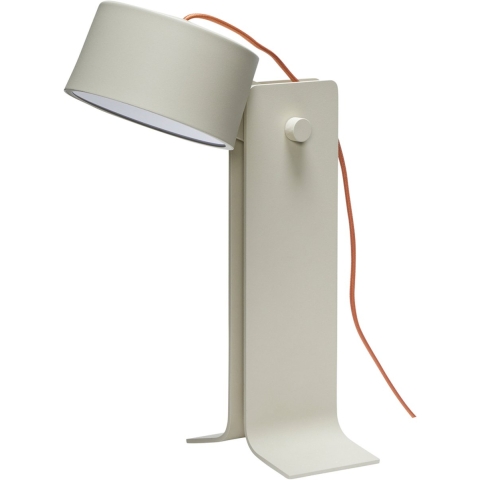 Hübsch - Crea Tafellamp Sand/Orange