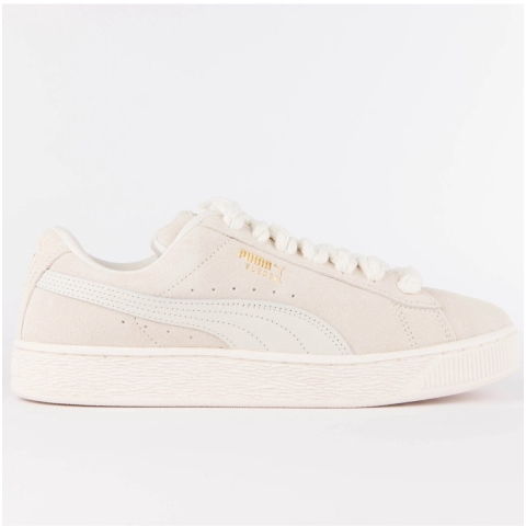 Puma damessneakers van suède in maat XL met touweffect.