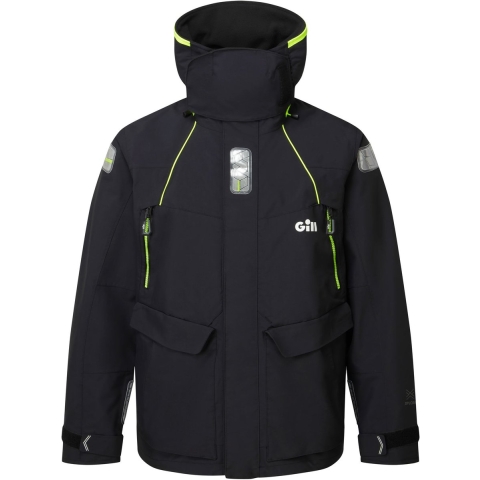 Gill OS26J Offshore zeiljas zwart heren, MT