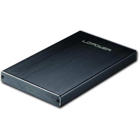 LC-Power LC-25U3-BECRUX-C1 HDD enclosure 2.5  Zwart opslagbehuizing