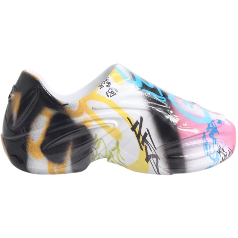 Dolce & Gabbana Multicolor Graffiti Daymaster Sneakers Schoenen