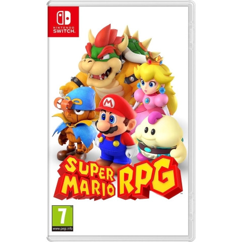 Super Mario RPG (verpakking Duits/Frans, game Engels)