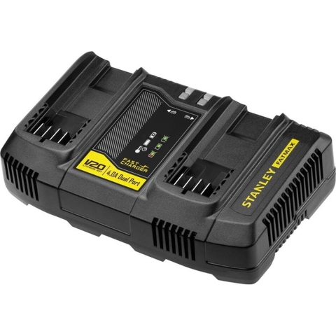 Stanley FATMAX SFMCB24 V20 4A Dual Port charger - SFMCB24-QW