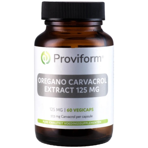 Proviform Oregano Carvacrol Extract 125mg Capsules