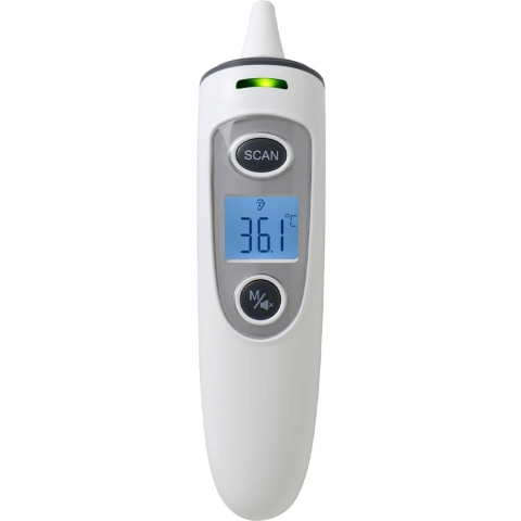 Mininor Thermometer+Thermo Set - Contactloos - Wit - Mininor - OneSize - Thermometer
