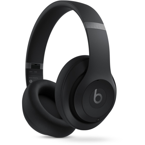 Beats Studio Pro Over Ear koptelefoon Bluetooth, Kabel Stereo Zwart Noise Cancelling Vouwbaar HiFi