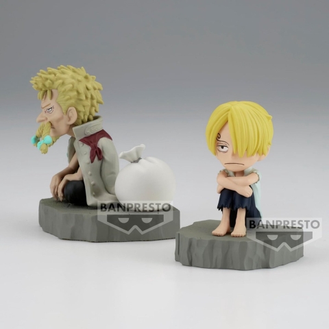 One Piece WCF Log Stories Figure - Sanji & Zeff (Stranded)