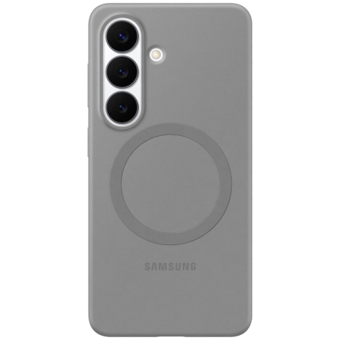 Samsung Silicone Magnet Telefoonhoesje Voor Samsung Galaxy S26+ Grijs