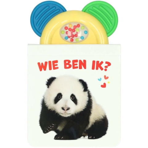 Karton rammelboekje Wie ben ik? Panda
