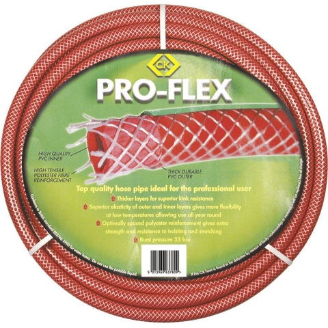 C.K Pro-Flex G762630 Tuinslang Rood 19 mm 30 m 3/4 inch 1 stuk(s)