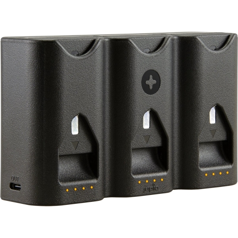 Jupio Tri-Charge Air3 Professionele oplader voor Canon LP-E6, LP-E6N, LP-E6NH en LP-E6P