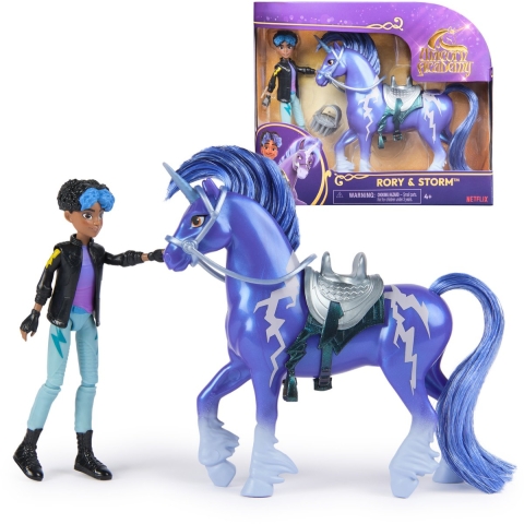 Unicorn Academy Pop Rory En Unicorn Storm 11,5 cm en 12,5 cm