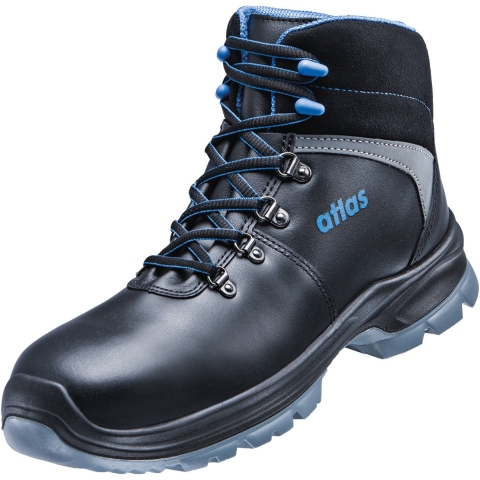 Atlas Werkschoen SL 845 XP 2.0 Hoog S3 | Zwart/Blauw | Maat 43 - 00.012.099.43