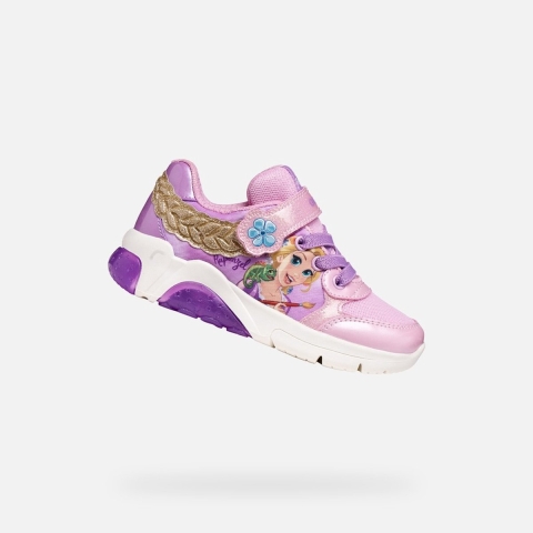 Geox Schoenen - J Fadinlight - Roze/Dk Lilac - Geox - 26 - Schoenen