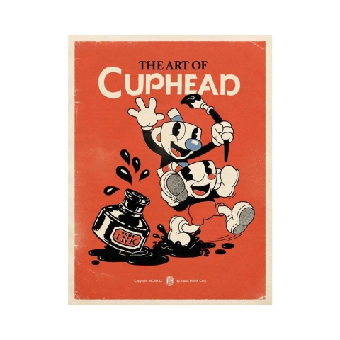 The Art of Cuphead - Hardcover Book