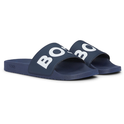 BOSS Black Aryeh_slid_rblg Slipper Donkerblauw