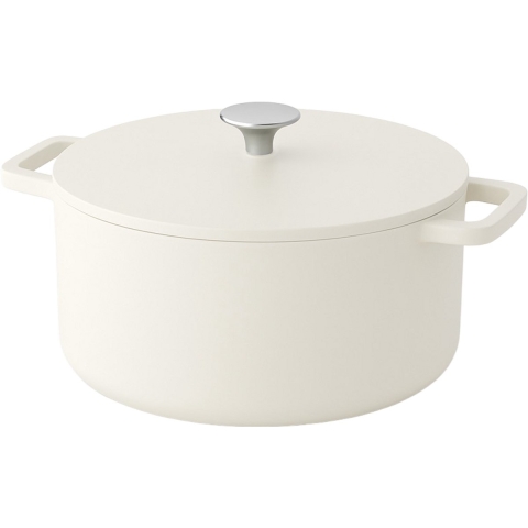 Go Ivory Gietijzeren Braadpan 24 cm - 4 liter